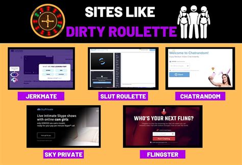 Free Random Chat. . Sites like dirtyroulette